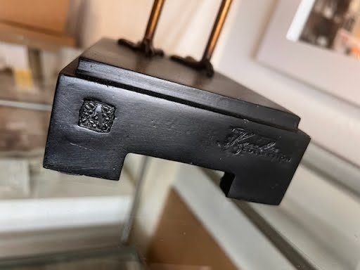 Austin Prod Kinder Line Brass Lucite Egret