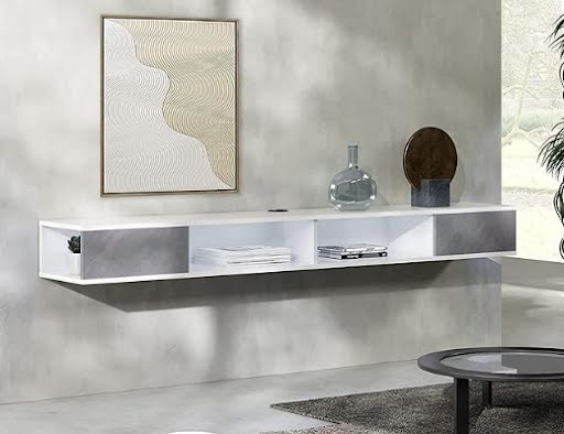 Entertainment Center Floating Shelf