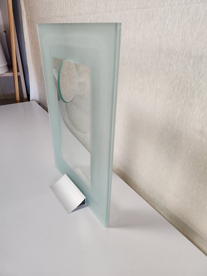 Frosted Glass Vase