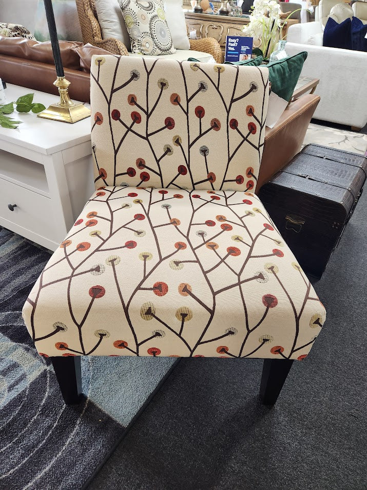 Red/Green Accent Chair