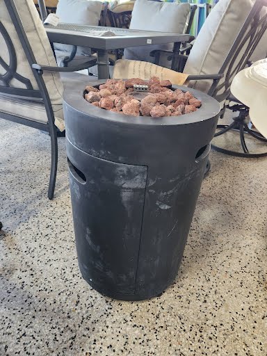 Outdoor Propane Fireplace