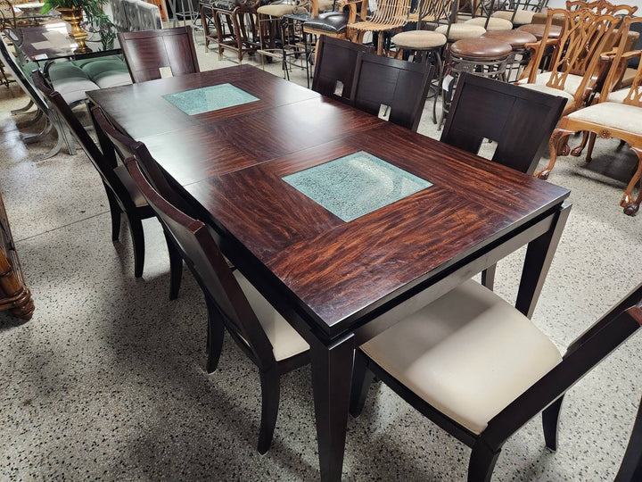 Rooms to Go Dining Set Dark Wood