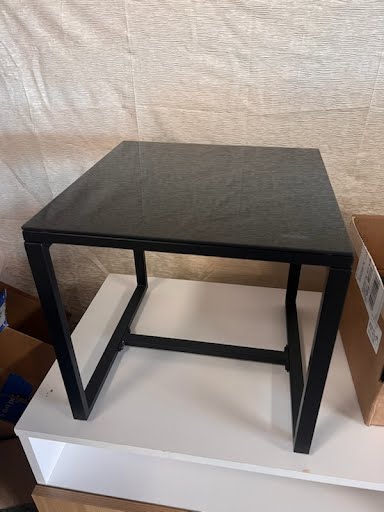 Black End Table