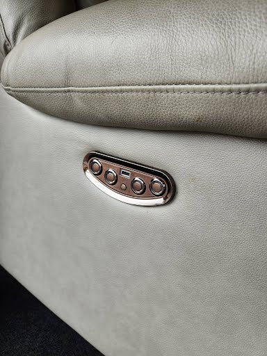 Grey Electric Recliner