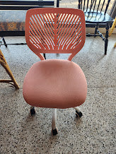 Pink/White Desk Chair