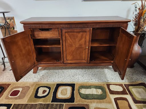 54" Dark Wood Buffet
