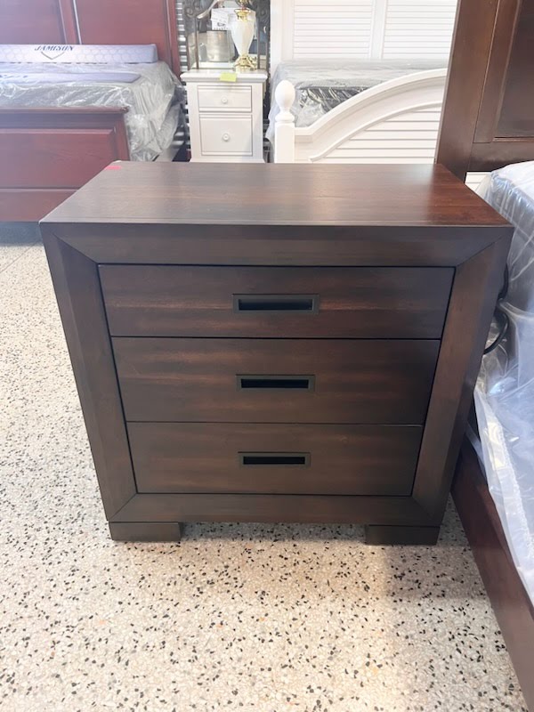 Three Drawer Nightstand