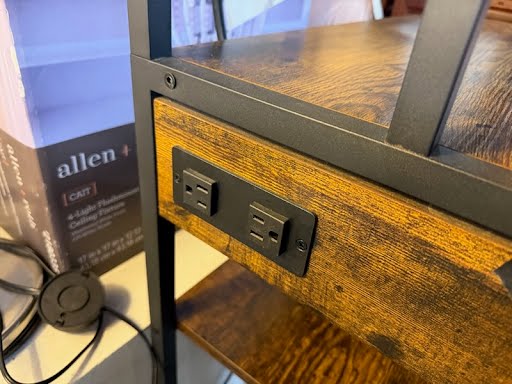 Microwave Stand With Baker's Rack