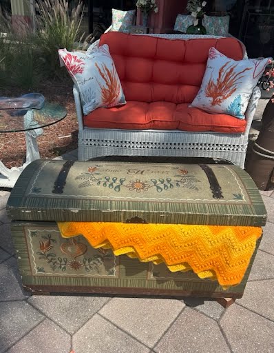 Painted Hope Chest