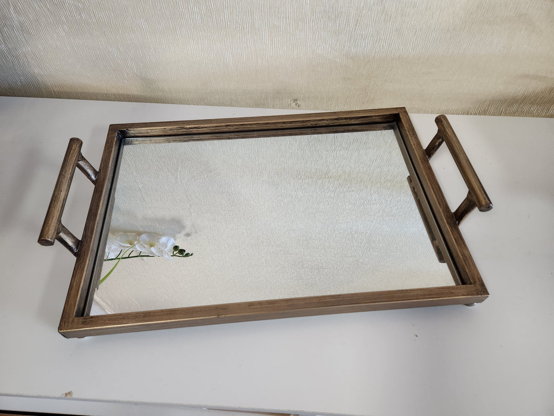 Gold Mirrored Tray