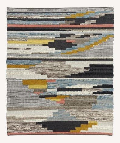 West Elm Area Rug 8x10' Pixel Steps