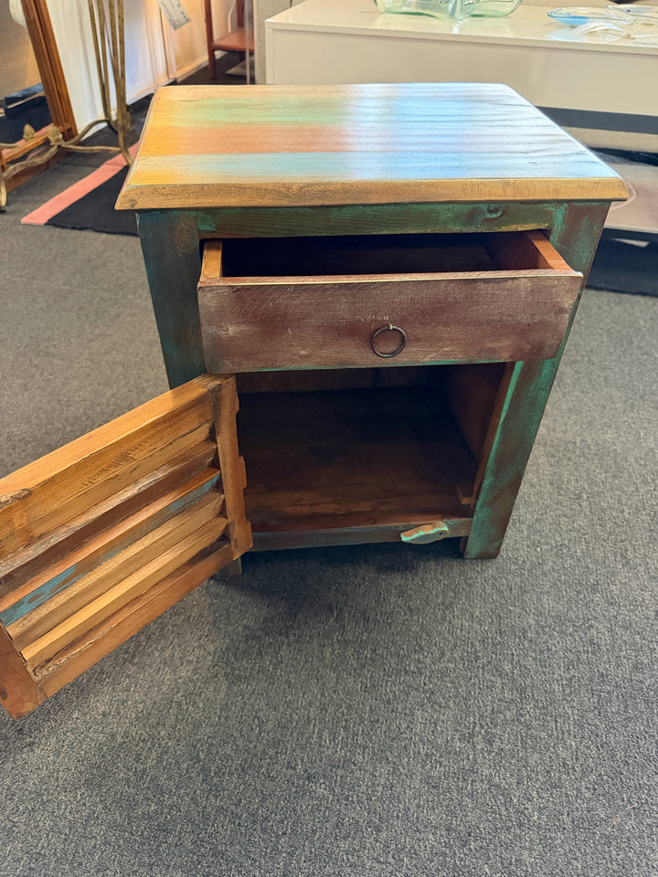 Vidaxl Reclaimed Wood Nightstand
