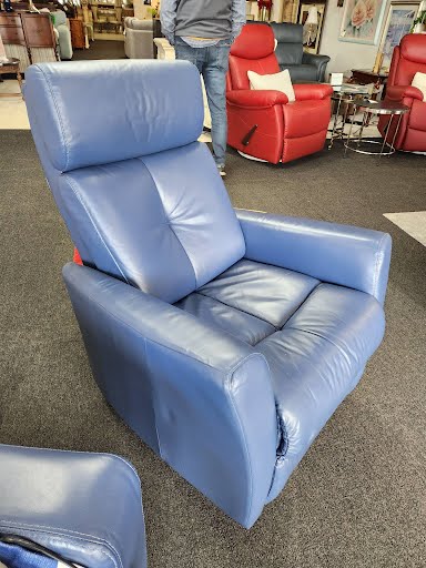 Palliser Recliner Swivel Rocker Blue