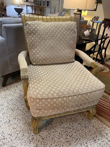 Light Wood Arm Chair