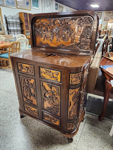 Carved Wood Buffet