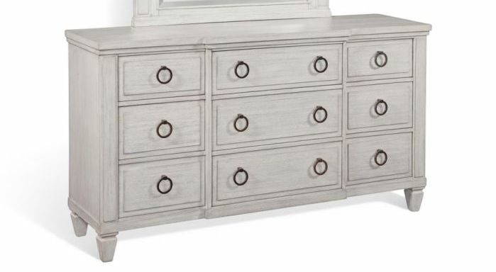 White Grain American Wood Crafters Bed Set