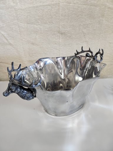 Pewter Stag holiday bucket