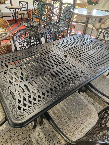 Cast Aluminum Outdoor Set
