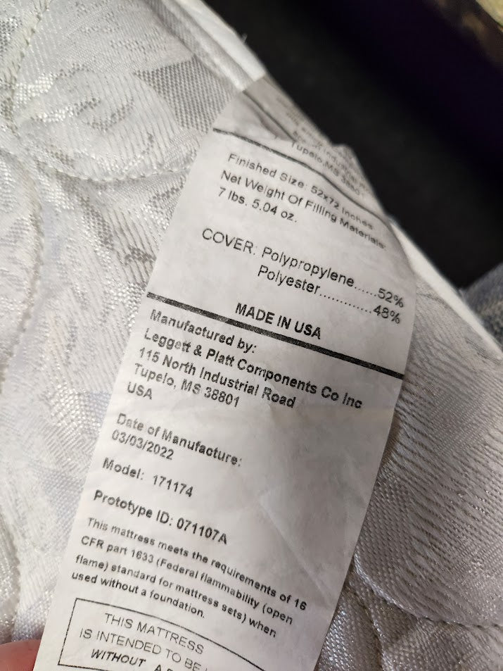 Blue Sleeper Loveseat