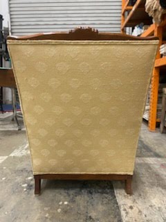 Cream Fabric Armchair