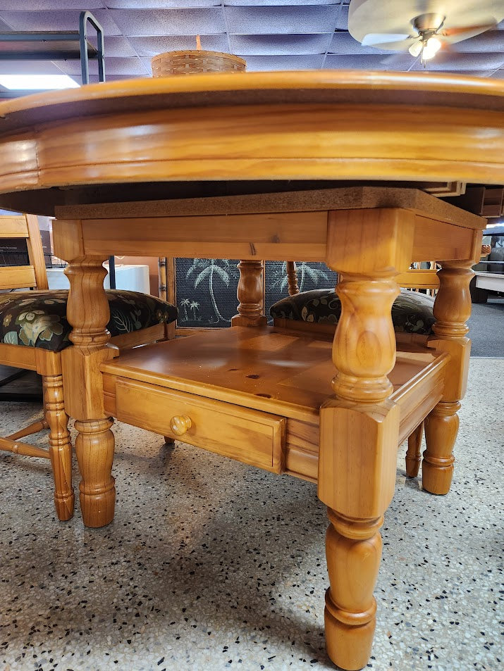 Knotty Pine Dining Set
