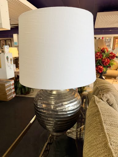 Smokey Grey Base Table Lamp