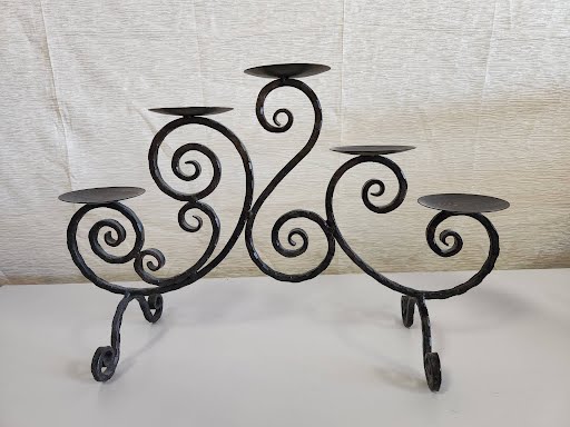 20" Metal Candelabra