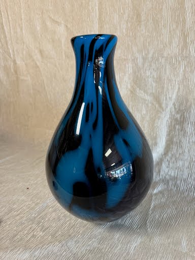 Black and Blue Vase