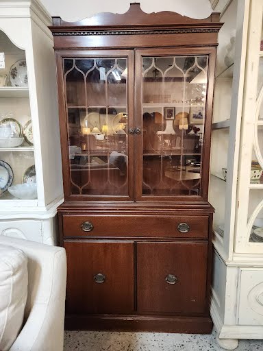 FINCH Colonial-Style China Cabinet