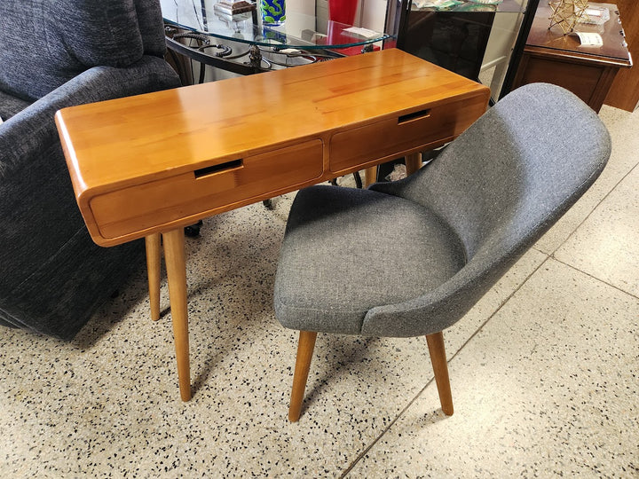 Mid-century modern wooden writing desk