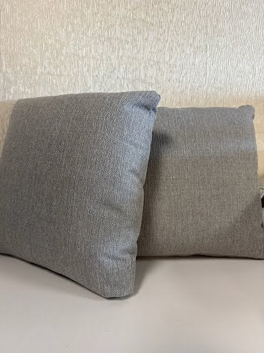 Gray Throw Pillow