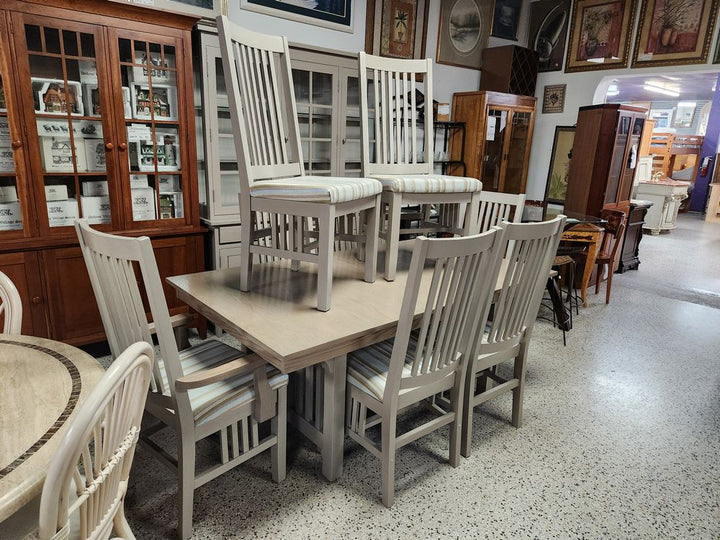 Gray  Wash Dining Set