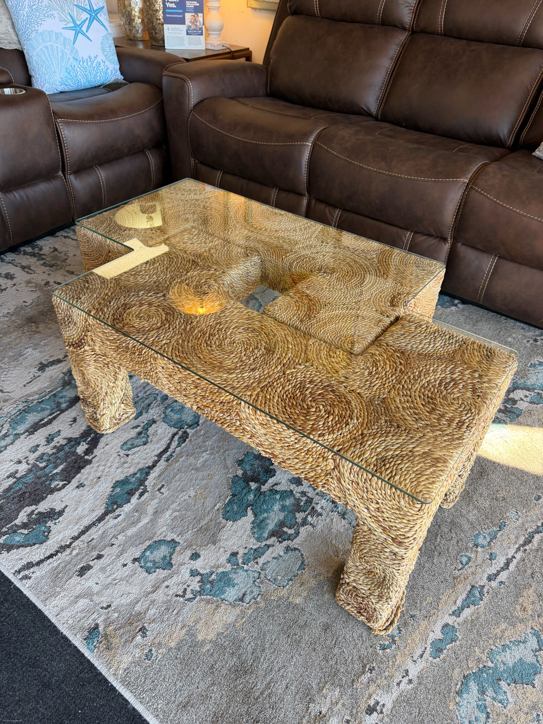 Rush interlocking coffee table
