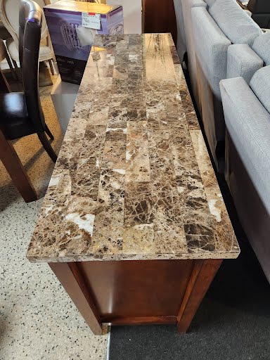 Faux Marble Buffet
