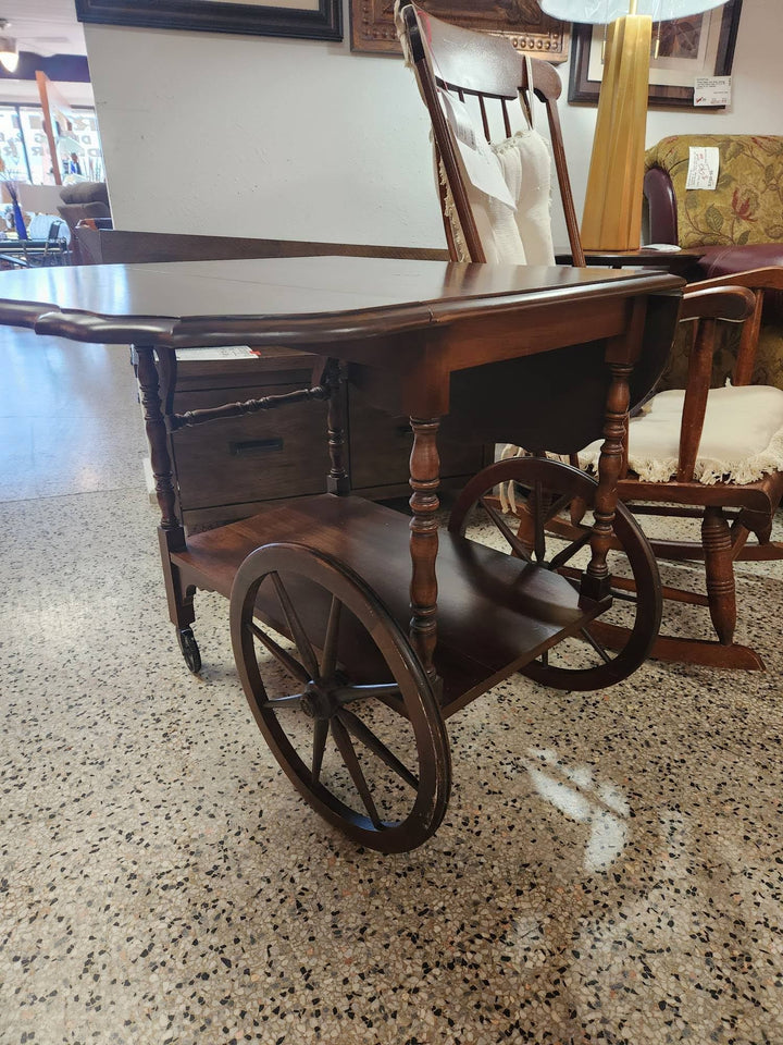 Tea Cart Drop Leaf