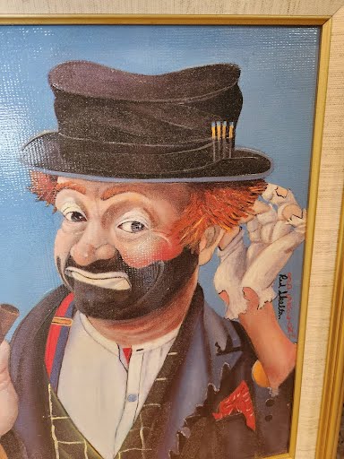 19x23" The Philosopher by Red Skelton  Wall Art