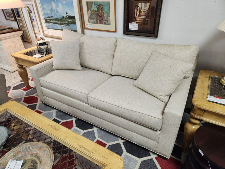 Beige Ethan Allen Sleeper