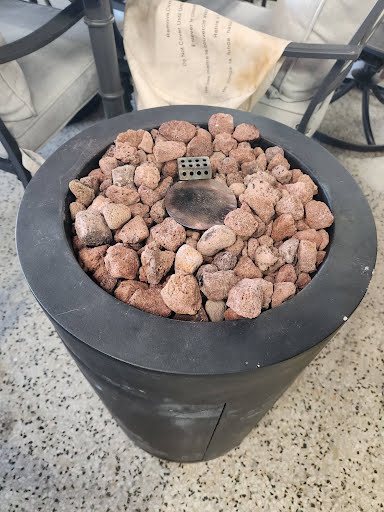 Outdoor Propane Fireplace
