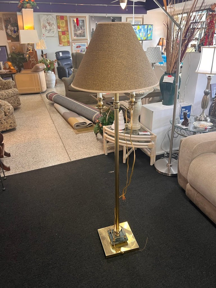 Brass Floor Lamp