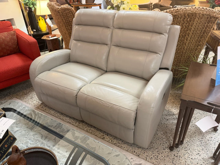Top Grain Leather Love Seat