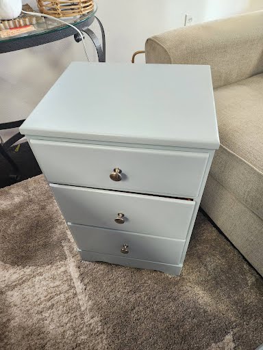 Light Blue Nightstand