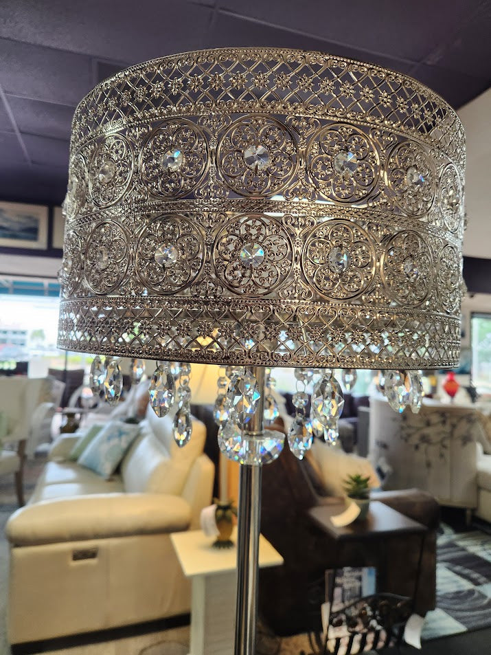 Silver Floor Lamps