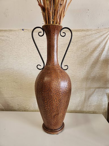 31" Brown Decorative Vase