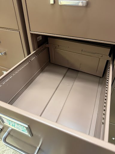 5 Drawer File Cabinet