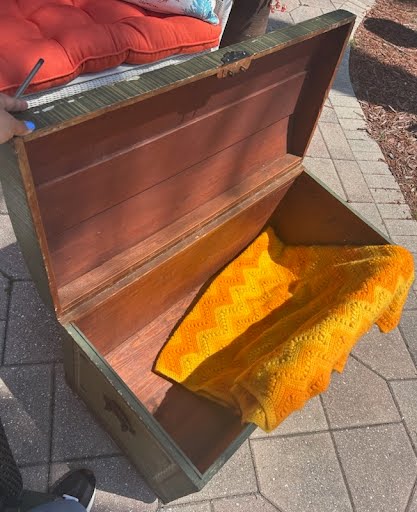 Painted Hope Chest