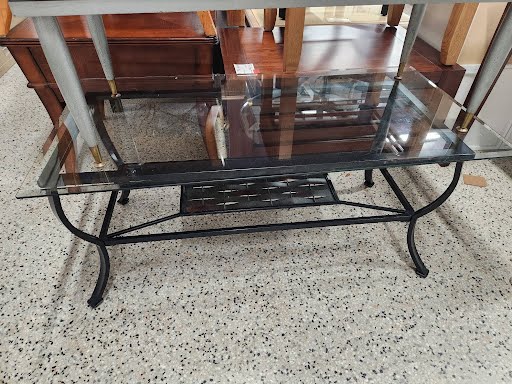 Glass Top Coffee Table