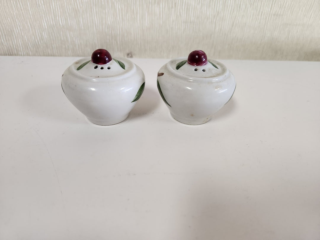Cherry Salt and Pepper Shakers China