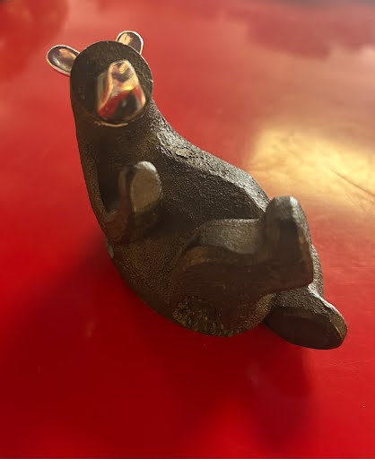 Carved Bear Figurine