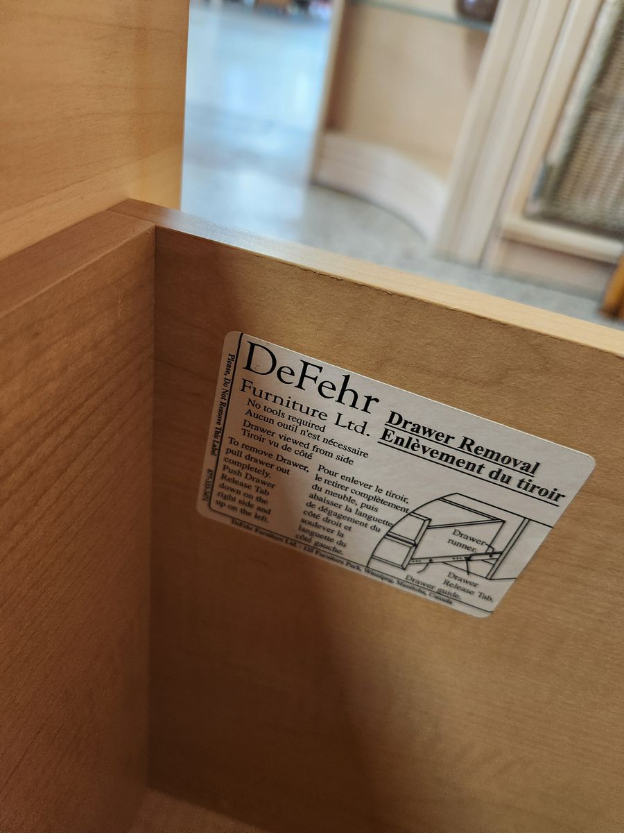 Maple Desk With Hutch