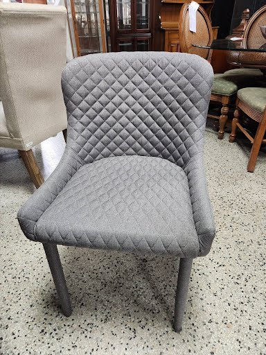 SET OF 4- Dining Chairs Grey